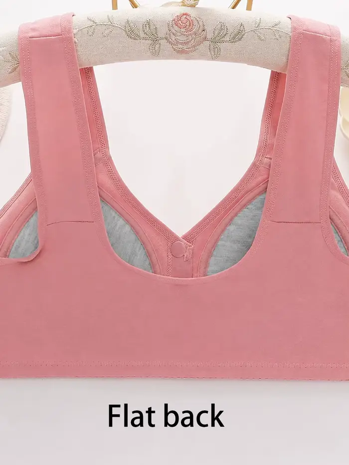 Soutien-gorge femme en coton et élasthanne avec dentelle fleurie pour maintien doux et confortable occasions quotidiennes et spéciales