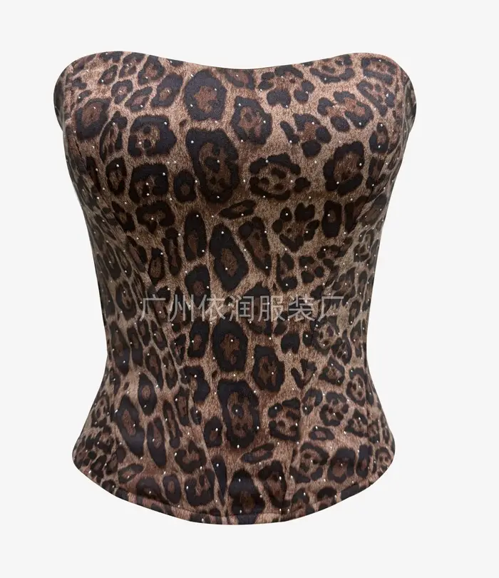 Dámské body, evropský styl, sexy, vysoký pas, slim fit, Fishbone Wrap vzor, s vestavěnými podprsenkami a protiskluzovými ramínko