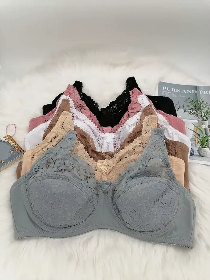 6 barev bralette s kosticemi C