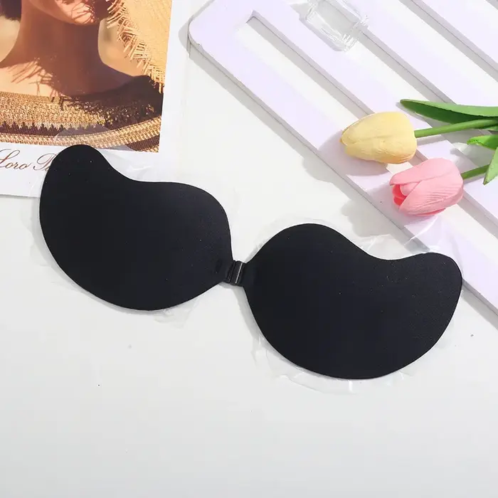 Dámská krajková podprsenka bez ramínek, prodyšné spodní prádlo, bezešvé, sexy, barva jednobarevný, neviditelné, letní