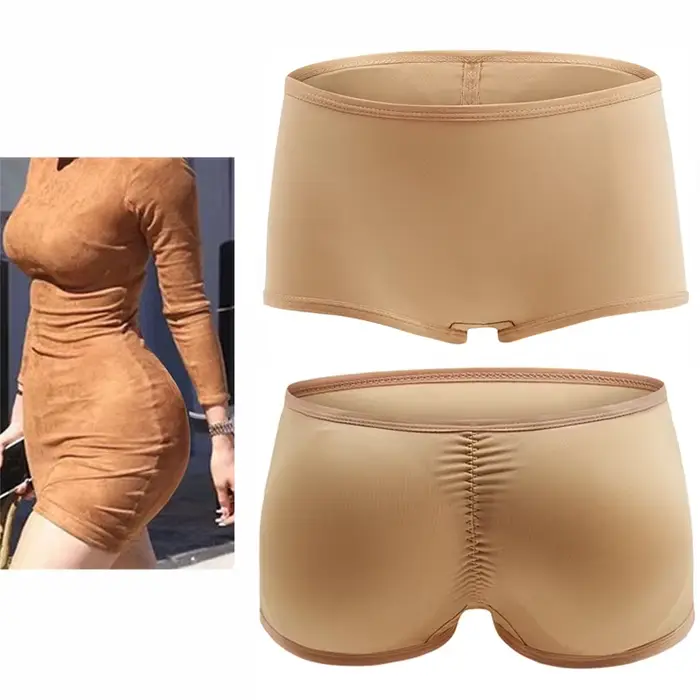 YBFDO Sexy falešný zadek Shapers tělo kalhotky žena zadek Spodní prádlo Push Up polstrované šortky zadek baculatý Shapewear