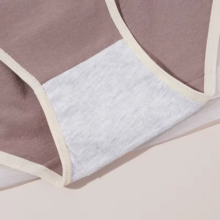 Culotte en coton pour femmes, slip Sexy, taille basse, respirant, nouveau sous-vêtements, Design fendu, Lingerie douce