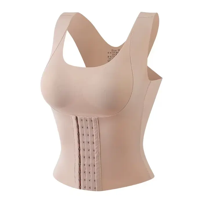 Soutien-gorge boutonné à la taille 3 en 1 pour femmes, modelant la taille, soutien-gorge anti-arrach