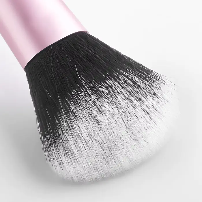 Ensembles de pinceaux de maquillage, 10 pièces mini en plastique avec sac pinceau de maquillage mult