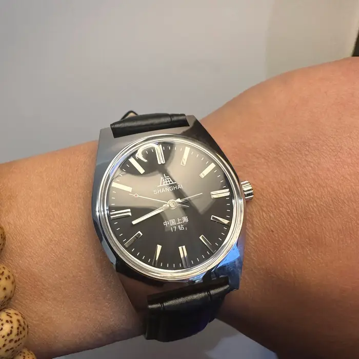 Vintage inspirované hodinky Shanghai 7120 36 mm - Mechanické náramkové
