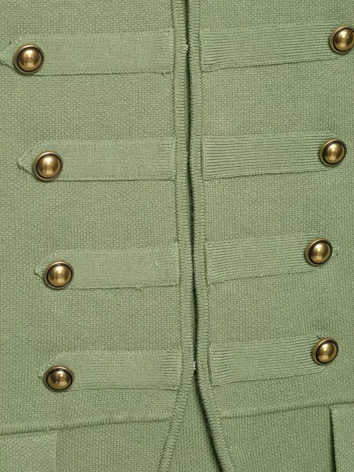 KONDALA 2026 Printemps-Été – Gilets Élégants Verts en Maille pour Femme – Style Plage, Soirée, Vacan