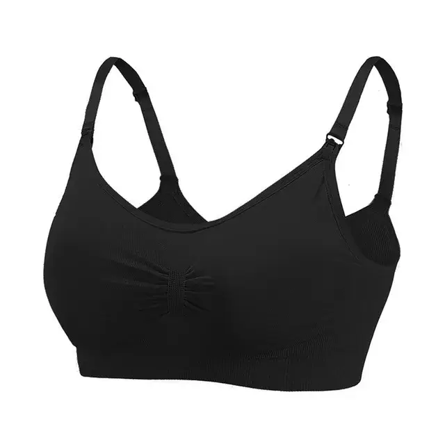 Soutien-gorge d'allaitement sans armatures, soutien-gorge de maternité respirant anti-affaissement pour femmes enceintes, soutien-gorge d'allaitement de haute qualité grande taille