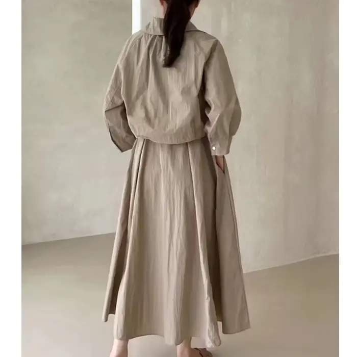 REALEFT – robe d'été 2 pièces pour femmes, ensemble veste courte rabattue et robe débardeur décontra
