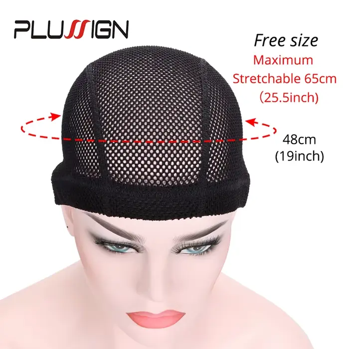 Plussign – bonnet de perruque au Crochet doux, bonnet en maille épaisse, nouveaux bonnets de perruqu