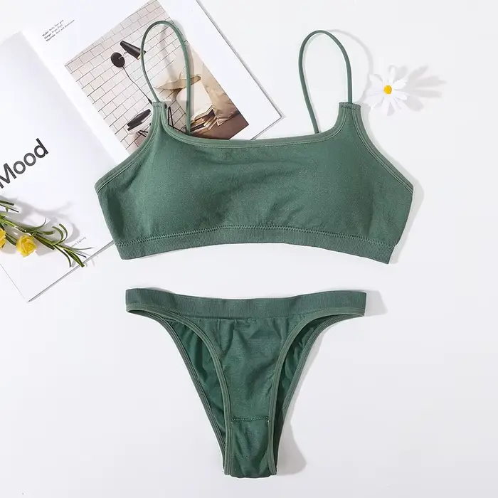 Dámská bezešvá podprsenka, U Back, tanga, Sexy spodní prádlo, brazilské kalhotky, sportovní a fitness spodní prádlo, dámské Y Pads