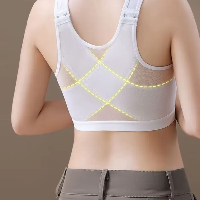 Soutien-gorge push-up pour femmes avec dentelle tricotée élégant maintien poitrine confort sportivité invisible sous vêtements