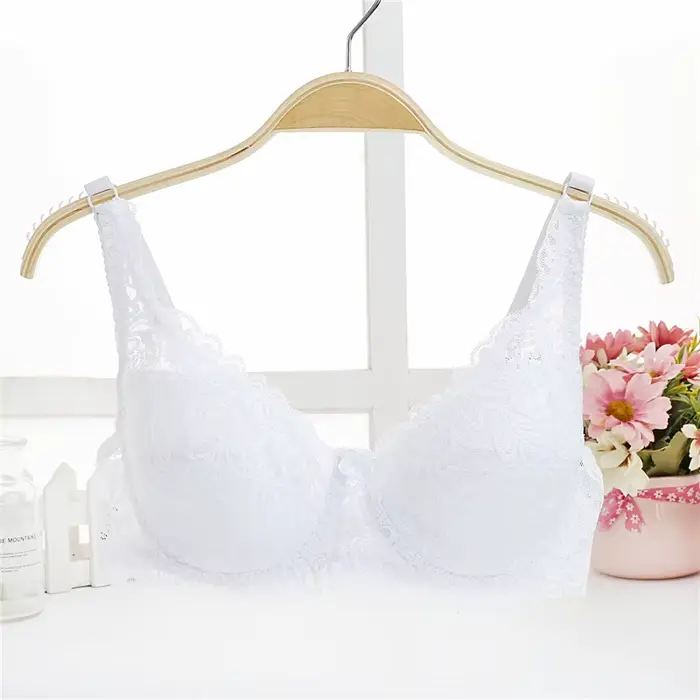 Krajková podprsenka pro ženy, velká velikost 32 34 36 38 40 B C, sexy podprsenka, krátký top, intimní prádlo, tričko, šaty, léto