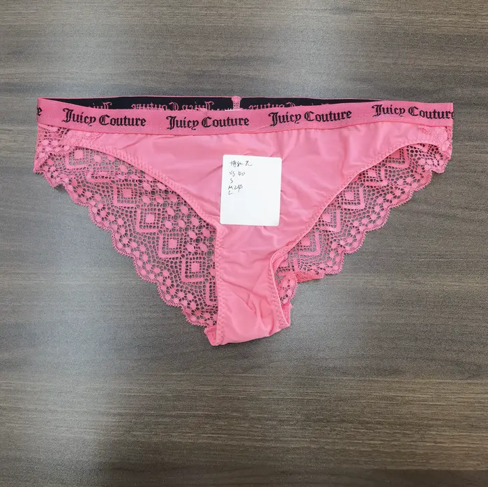 Sexy dámské kalhoty Juicy Couture styl, módní spodní prádlo, módní dámské kalhotky