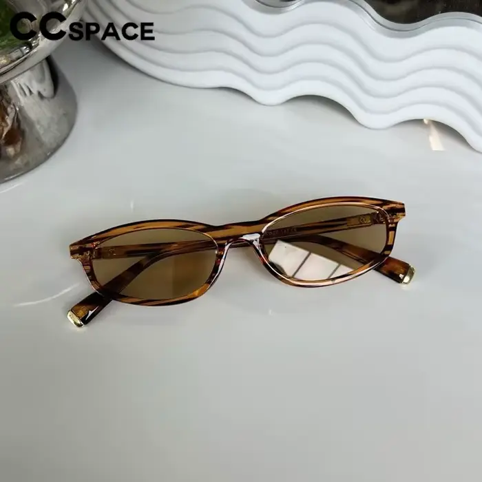 Lunettes chaton Vintage à petite monture pour Femmes, Lunettes de soleil haut de gamme, marques de l