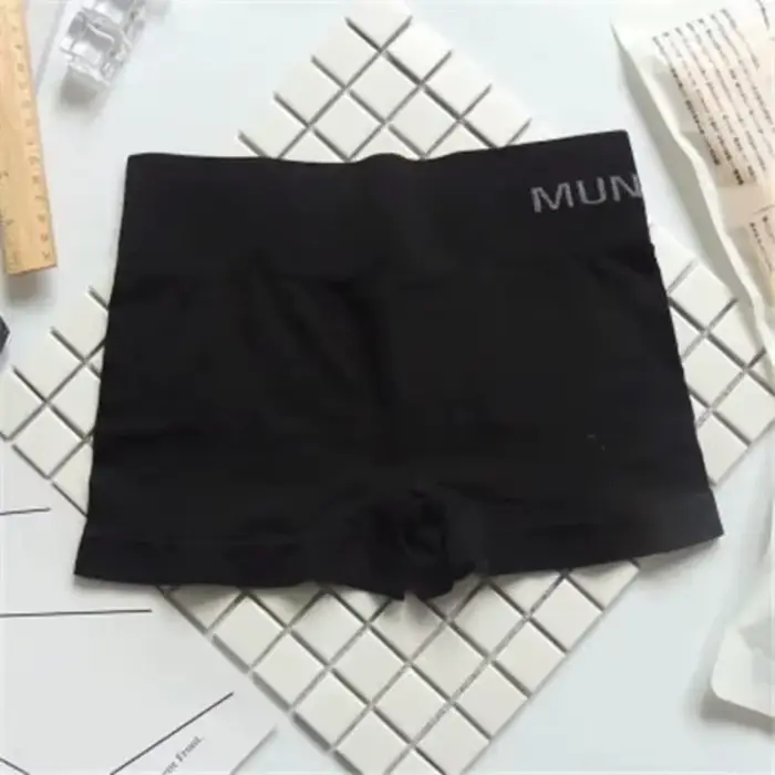 Culottes de sécurité pour femmes, sans couture, modelantes, décontractées, style boxer, en coton