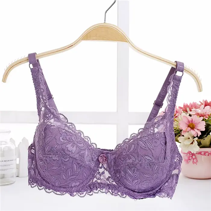 Krajková podprsenka pro ženy, velká velikost 32 34 36 38 40 B C, sexy podprsenka, krátký top, intimní prádlo, tričko, šaty, léto