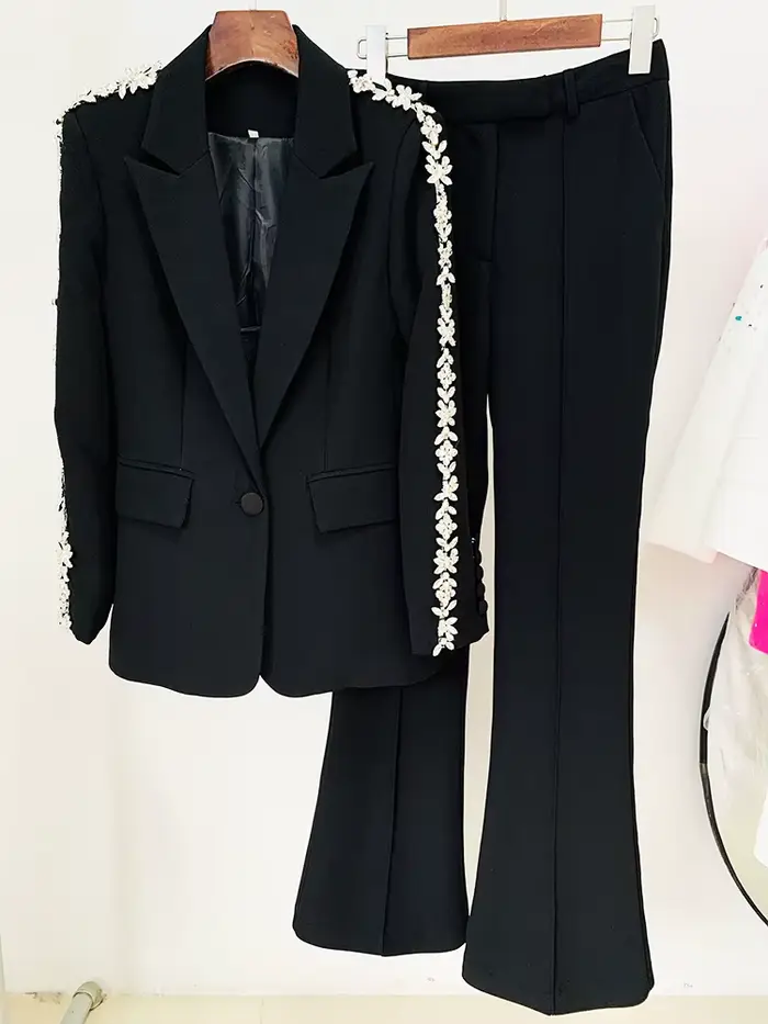 Ensemble de costume de créateur de la nouvelle collection 2026 HIGH STREET, style professionnel pour