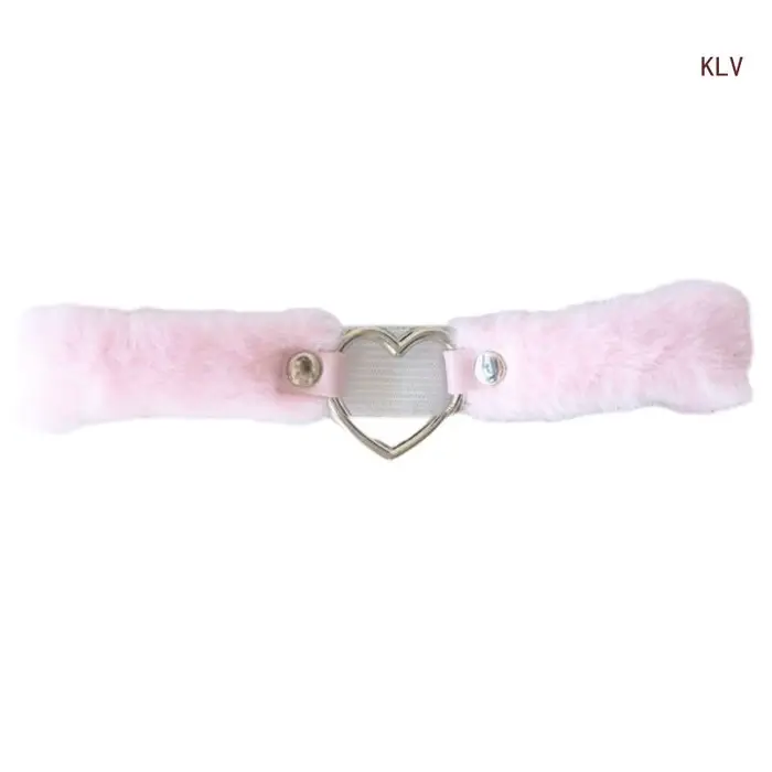 Porte-jarretelles en peluche pour femmes, harnais cuisse, sangle jarretelles pour fête Cosplay, boît