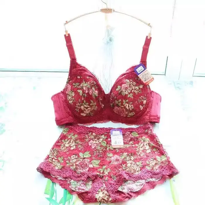 Dámské sexy vyšívané krajkové podprsenky, dámské spodní prádlo, velké velikosti, plná čepice, 34 36-48 B C D E F