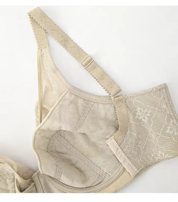 Obrovské ženy podprsenka velikost 38-54 plný pohár D E F G bavlněné spodní prádlo sexy krajka Minimizer push up vysoké polstrované kostice Bralette spodní prádlo
