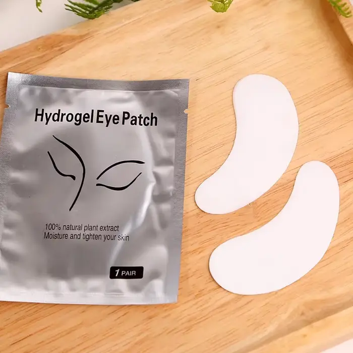 50 paires de patchs pour cils sous les yeux, coussinet d'isolation pour les yeux, élimine l'hydrogel