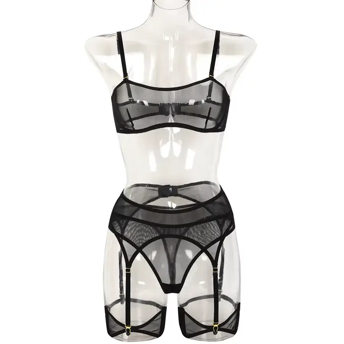 Lingerie sexuelle pour femmes, soutiens-gorge, soutiens-gorge, lingerie sexy, sous-vêtements féminin