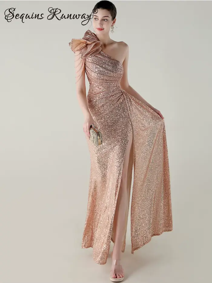 Sexy dos nu blanc sequin robe d'été femmes élégantes robes longues de fête pour femme de luxe annive