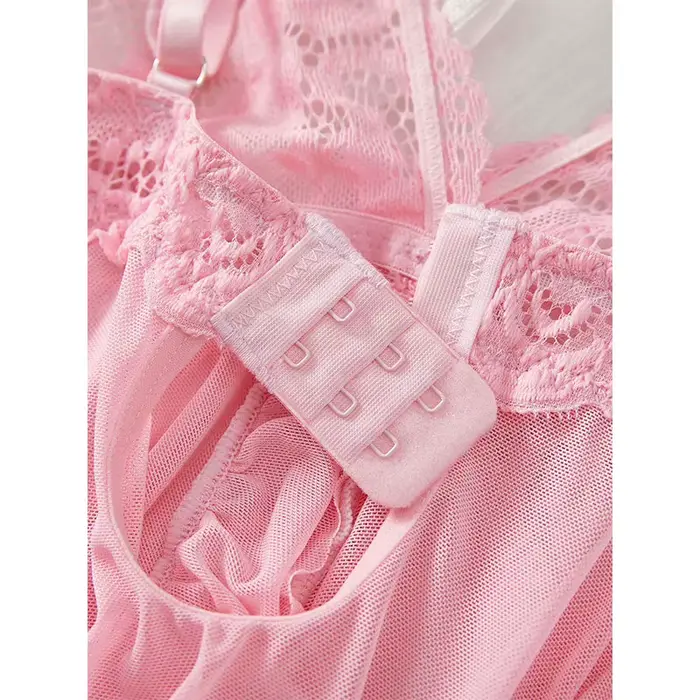 Letní kostým ramínko, Ultra jemné noční košile, krajkové tanga set, sexy pyžama pro ženy, spodní prádlo, teplá noční košile, pohodlné noční prádlo