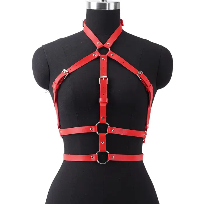 Ceinture de Bondage Punk tendance pour femmes, bretelles de Style de rue, ceinture décorative, corse