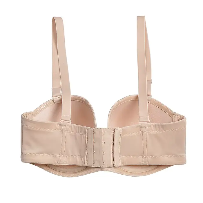 Soutien-gorge sexy en polyester et élasthanne pour femmes, avec armatures, bretelles ajustables et fermeture dos, pour des occasions spéciales et quotidiennes