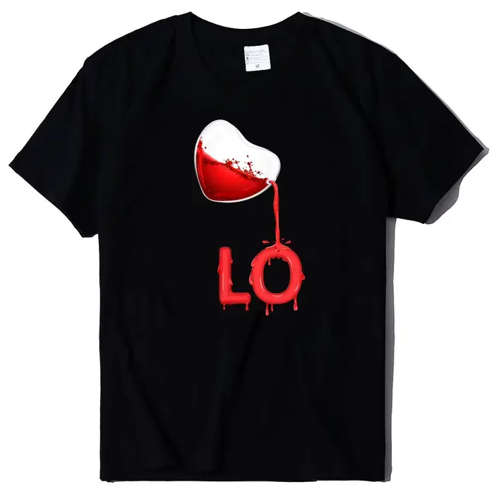Roi reine Couples T-shirt Pour coeur imprimé Couple T-shirt été mode femme T-shirt décontracté haut 