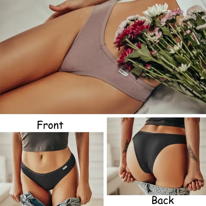 Culotte en coton sterling 95% coton 5% élasthanne taille basse brève pour femmes occasions spéciales lingerie élégante