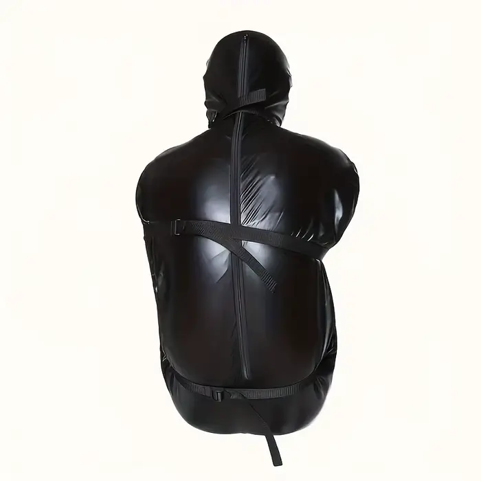 Harnais de bondage complet en cuir PU pour couples, sac de couchage SM, accessoire de jeu intime pour exploration et rapprochement