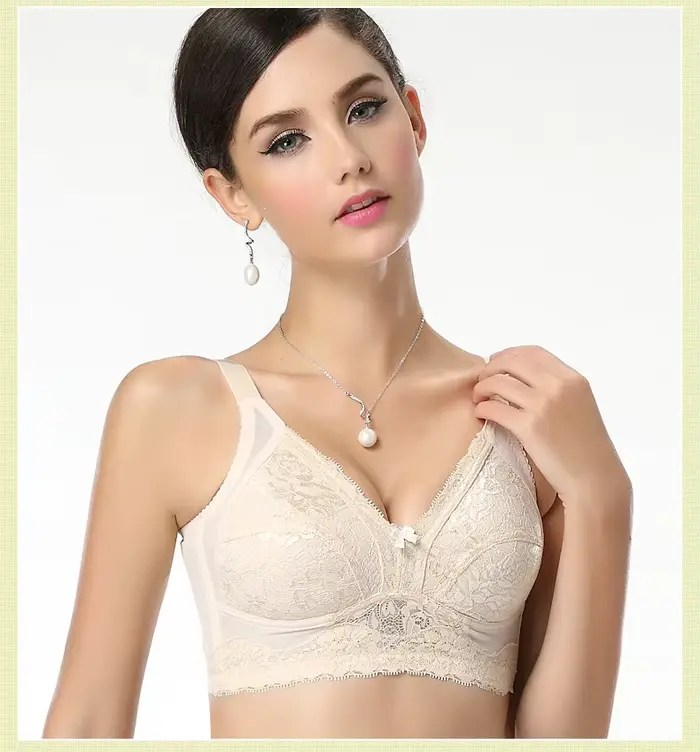 romantická značka francouzská krajková podprsenka pohodlná podprsenka pro ženy push up minimizer 32 až 42 šálek B C D D E F spodní prádlo BRAS C3402