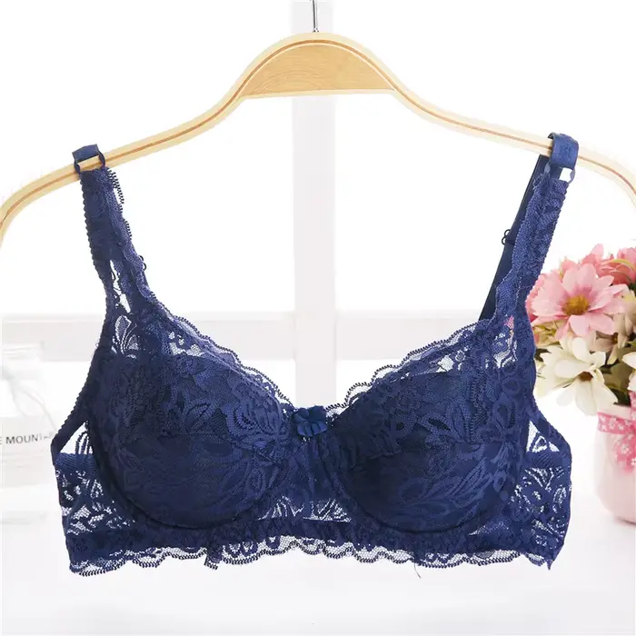 Krajková podprsenka pro ženy, velká velikost 32 34 36 38 40 B C, sexy podprsenka, krátký top, intimní prádlo, tričko, šaty, léto