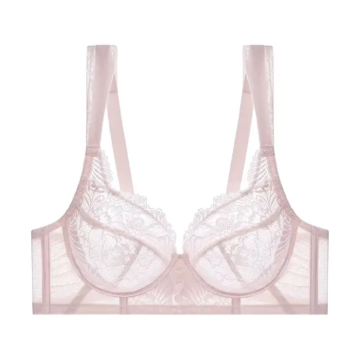 Soutien-gorge minimiseur pour femmes, sexy, sans doublure, anti-protrusion, anti-relâchement, réglab
