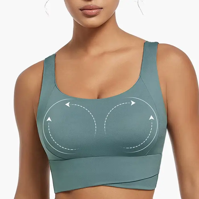 Soutien-gorge de sport à fort impact pour femmes, soutien-gorge de sport rembourré, haut court d'entraînement, de Fitness, dos nageur, pour le Yoga