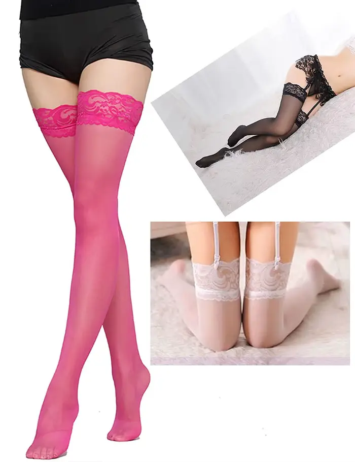 Sexy krajkové dna pro ženy, průhledný letní ponožky a prodyšné, JK styl, univerzální móda, spodní prádlo černá bílá červená