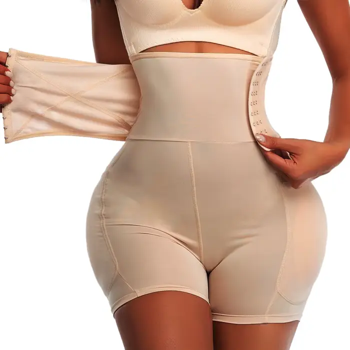 Hip Shapewear culottes femmes bout à bout Shaper culotte Sexy corps Shaper Push Up culotte hanche Enahncer Shapewear avec coussinets