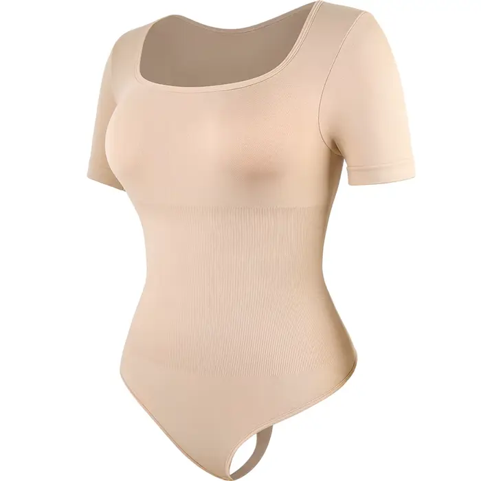 Body grande taille pour femmes, manches courtes, modelant tout le corps, entraîneur de taille, rehau