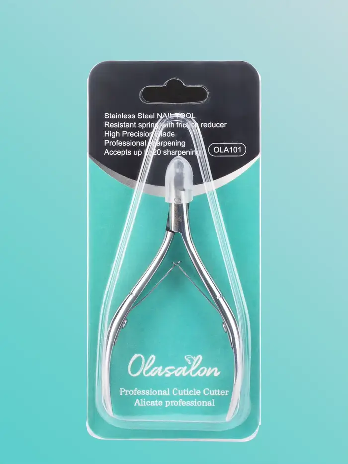 Olasalon pince professionnelle peau morte dissolvant de cuticules Durable tranchant pour manucure