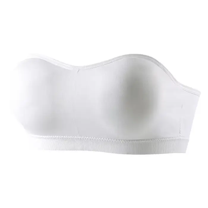 Soutien-gorge sans bretelles effet seconde peau, très élastique, respirant, avec boucle latérale, an