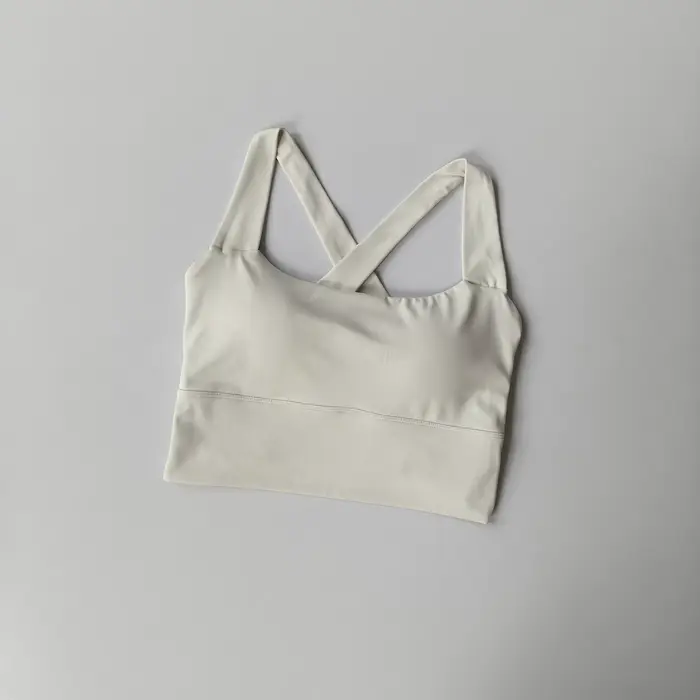 Sportovní podprsenka pro ženy, nová letní kolekce, s elegantními zády, nárazuvzdorná, ideální pro jógu, pilates a trénink, fitness oblečení