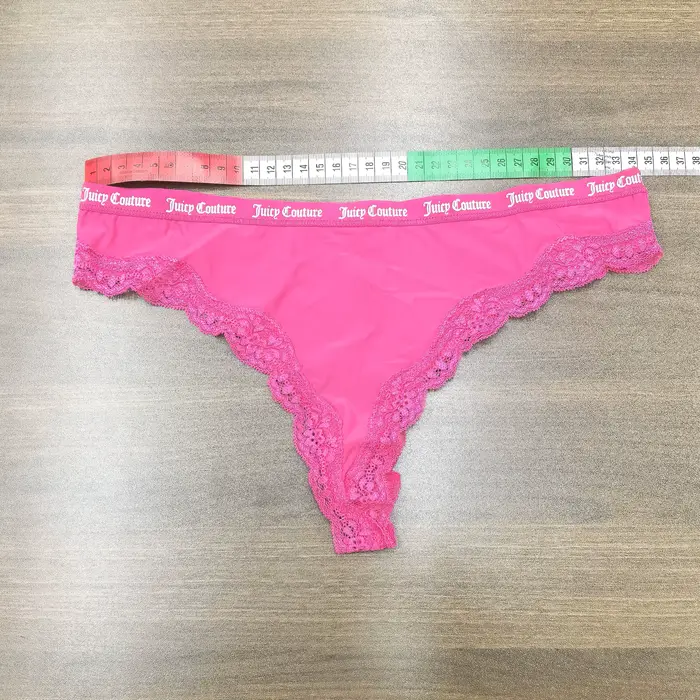 Dámské kalhotky, Sexy Juicy Couture Style, T-Pants Style, Spodní prádlo, Kalhotky, Módní intimní oblečení pro ženy