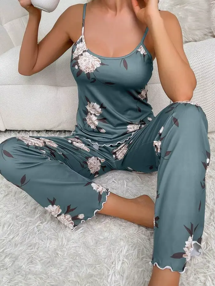 Dámská pyžamová souprava Pijama Letní dámský kostým Pyžamová souprava Halloweenský kostým Žena domácí oblečení Noční prádlo kalhoty Spánek