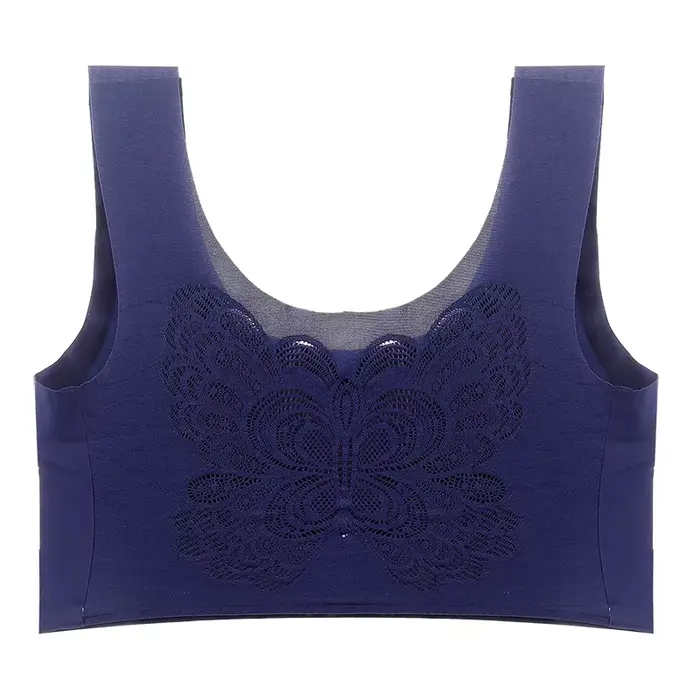 Sexy Push-Up Podprsenka Velké Velikosti Zpevňující Krásná Lingerie Motýlí Záda Dámské Spodní Prádlo Bralette Košilka
