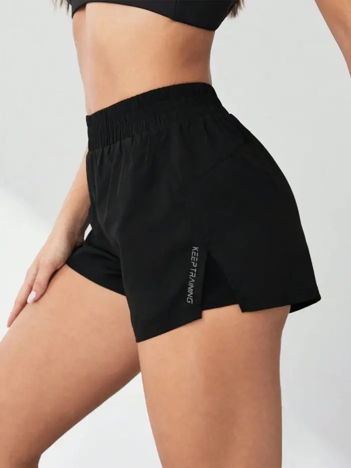 Short de Yoga Anti-exposition en Faux deux pièces, nouveau Style, short de sport, course à pied, Fit