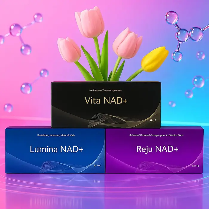 2026 SANENDI NAD+ EXOO Vita GSH Essence NIA Acide Hyaluronique Rare Beauty Soin du Visage Hydratant 