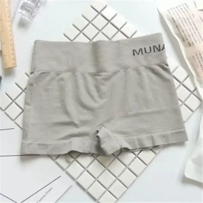 Culottes de sécurité pour femmes, sans couture, modelantes, décontractées, style boxer, en coton