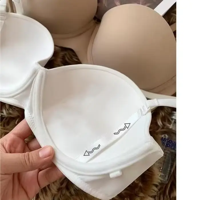 Bezešvá podprsenka pro ženy, poloviční klobouk, push-up, měkké spodní prádlo pro ženy, 2 háčky na zádech, pohodlné, bez kostic, bralette, sexy spodní prádlo, velikost S-XL